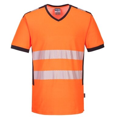 PORTWEST PW310 Hi-Vis V veida kakla izgriezuma T-krekls PORTWEST PW310 Hi-Vis V veida kakla izgriezuma T-krekls