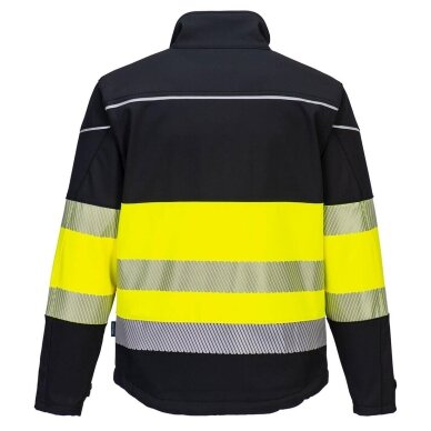 Augstas redzamības PORTWEST PW375 Softshell jaka 3 Augstas redzamības PORTWEST PW375 Softshell jaka 3