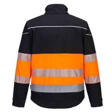 Augstas redzamības PORTWEST PW375 Softshell jaka 1 Augstas redzamības PORTWEST PW375 Softshell jaka 1