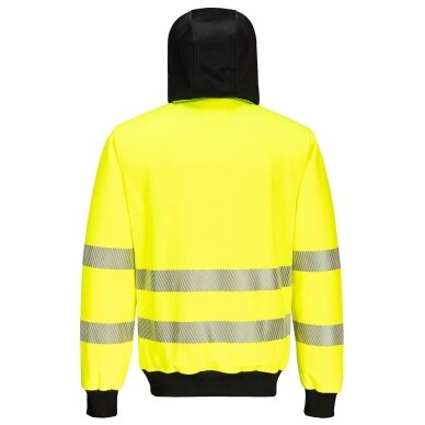 PORTWEST PW327 Hi-Vis rāvējslēdzēja kapuce 3 PORTWEST PW327 Hi-Vis rāvējslēdzēja kapuce 3