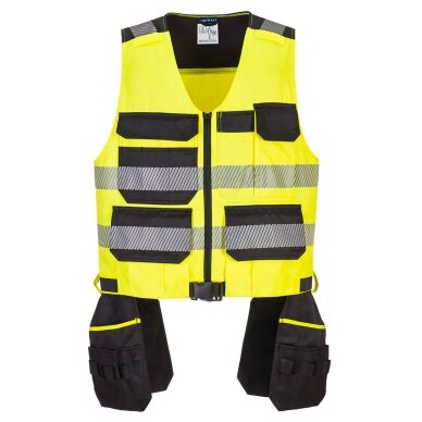 PORTWEST PW308 1. klases augstas redzamības instrumentu veste PORTWEST PW308 1. klases augstas redzamības instrumentu veste