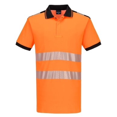 PORTWEST PW317 augstas redzamības īsroku polo krekls 2
