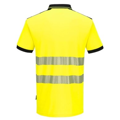 PORTWEST PW317 augstas redzamības īsroku polo krekls 1