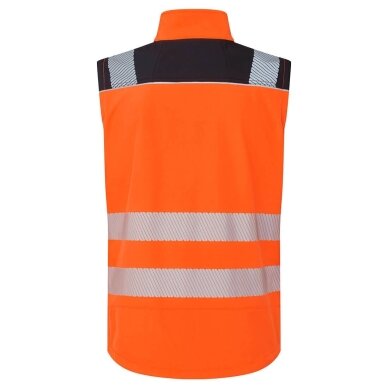 Augstas redzamības PORTWEST PW325 Softshell darba veste 1