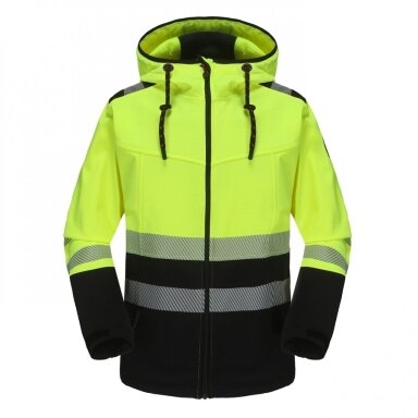 Ripstop Softshell striukė Pesso LEO_HVG, geltona Ripstop Softshell striukė Pesso LEO_HVG, geltona
