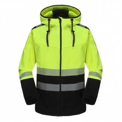 Ripstop Softshell jaka Pesso LEO_HVG, dzeltena 1