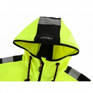 Ripstop Softshell jaka Pesso LEO_HVG, dzeltena 8
