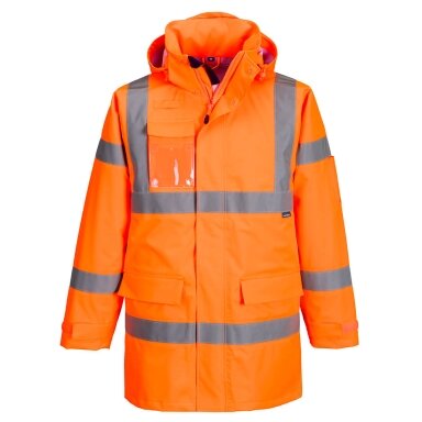 PORTWEST S599 augstas redzamības lietus jaka