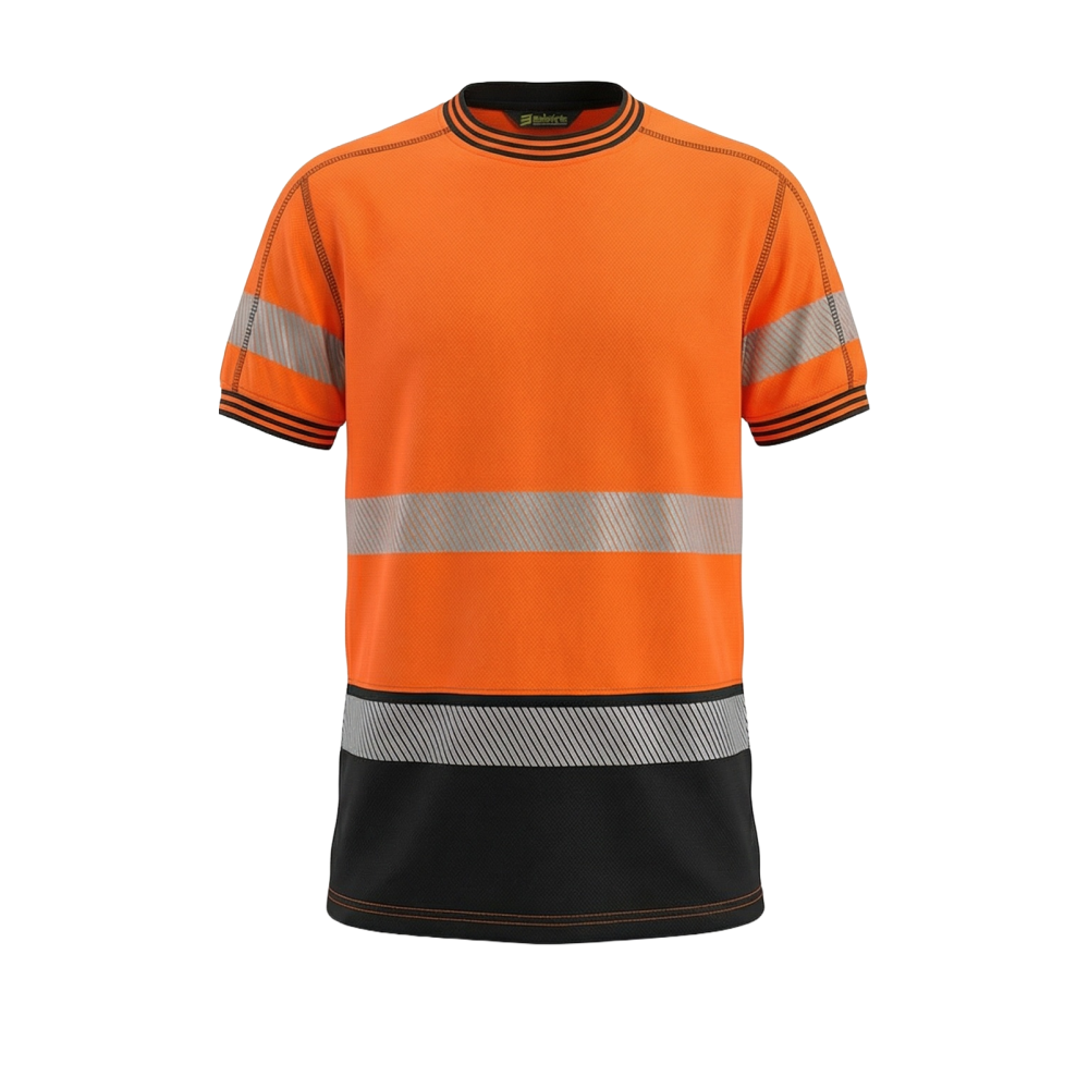 T-krekls BoSafety TS-VIVID-RC-C1, izgatavots no pārstrādāta auduma 11