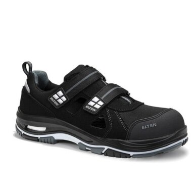 Sandales ELTEN IAN XXTP Pro Grey Easy ESD S1PS, melnas