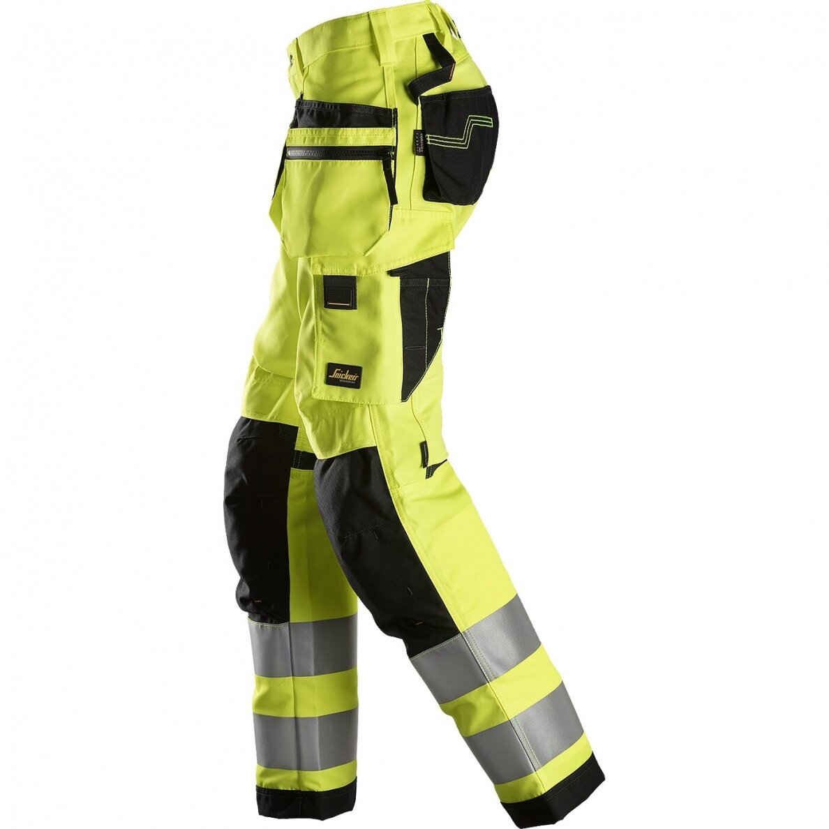 Moteriškos kelnės su kabančiomis kišenėmis AllroundWork Hi-Vis SNICKERS WORKWEAR, klasė 2 3 Moteriškos kelnės su kabančiomis kišenėmis AllroundWork Hi-Vis SNICKERS WORKWEAR, klasė 2 3