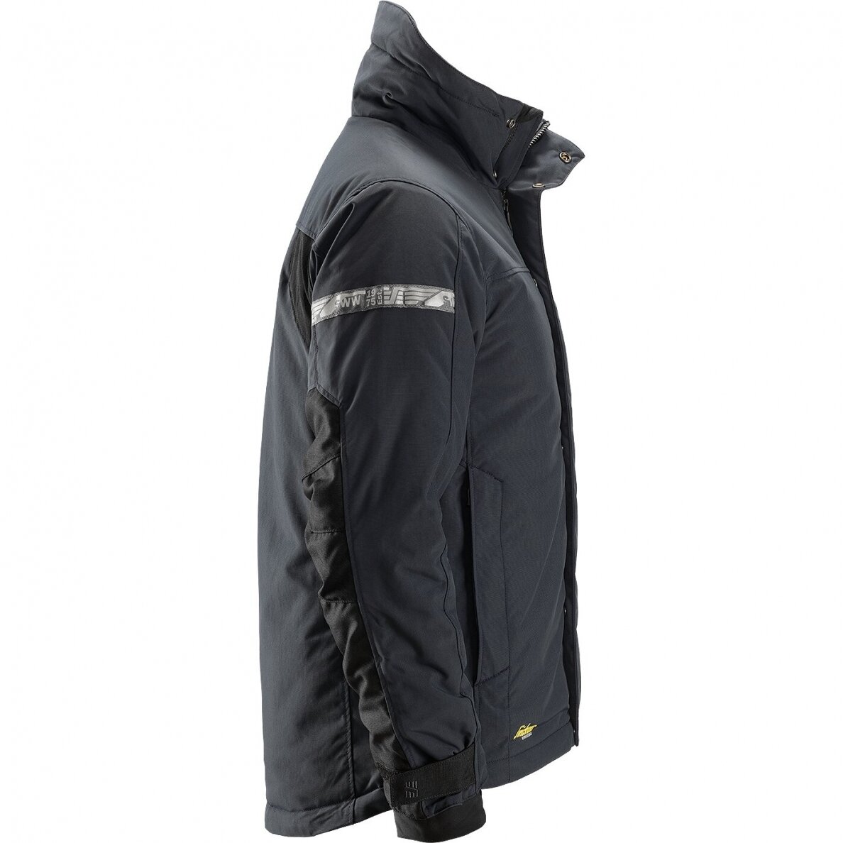 Siltināta ziemas jaka AllroundWork 37.5® SNICKERS WORKWEAR, pelēka 2