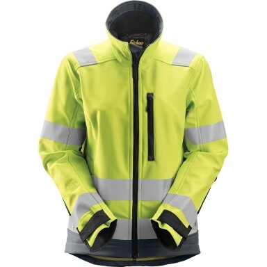 Sieviešu AllroundWork Hi-Vis SoftShell SNICKERS WORKWEAR, 2./3. klase