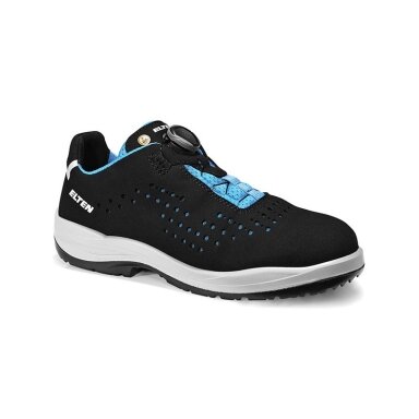 Sieviešu apavi ELTEN Impulse Lady Boa Aqua Low ESD S1P, melni