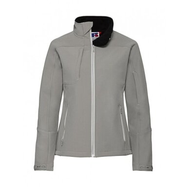 Sieviešu Russell 0R410F0 vēja necaurlaidīga elpojoša softshell jaka