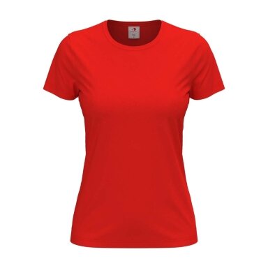 Sieviešu Stedman ST2600 īsroku T-krekls, scarlet red