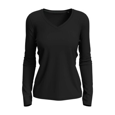 Sieviešu Stedman ST9720 krekls ar garām piedurknēm, black opal