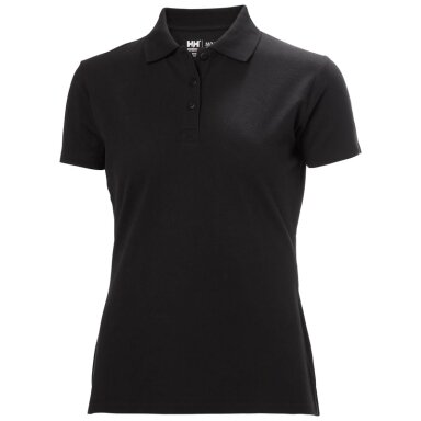 Sieviešu T-krekls HELLY HANSEN Manchester Polo, melns