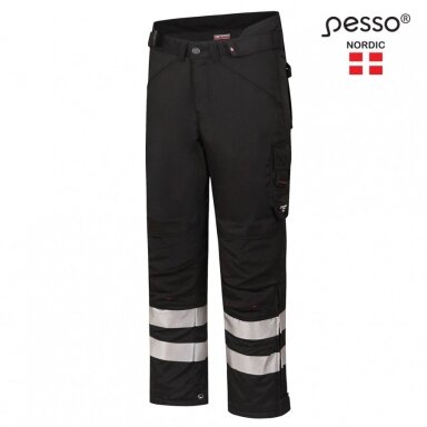 Šiltos kelnės Pesso SKIPPER, juodos Šiltos kelnės Pesso SKIPPER, juodos