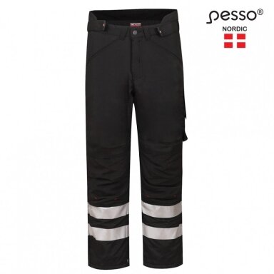 Šiltos kelnės Pesso SKIPPER, juodos Šiltos kelnės Pesso SKIPPER, juodos
