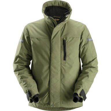 Izoliuota žieminė striukė AllroundWork 37.5® SNICKERS WORKWEAR, chaki Izoliuota žieminė striukė AllroundWork 37.5® SNICKERS WORKWEAR, chaki