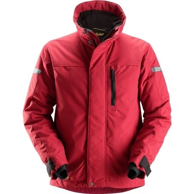 Izoliuota žieminė striukė AllroundWork 37.5® SNICKERS WORKWEAR, raudona Izoliuota žieminė striukė AllroundWork 37.5® SNICKERS WORKWEAR, raudona