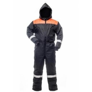 Silts Baltic Canvas FB-8907 kombinezons ar oranžām detaļām