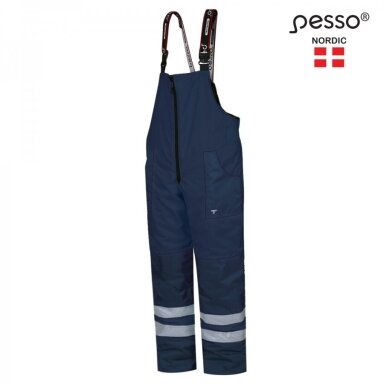 Silts PESSO Montana puskombinezons, zils