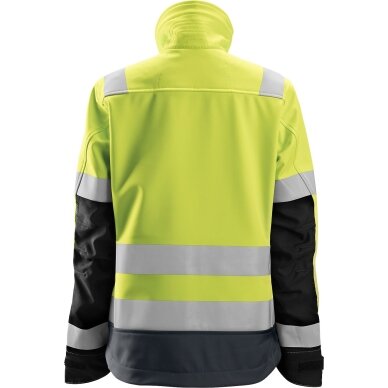 Sieviešu AllroundWork Hi-Vis SoftShell SNICKERS WORKWEAR, 2./3. klase 1 Sieviešu AllroundWork Hi-Vis SoftShell SNICKERS WORKWEAR, 2./3. klase 1