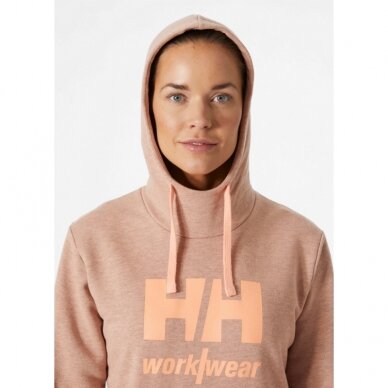 Moteriškas džemperis HELLY HANSEN Logo Hoodie, rožinis 3 Moteriškas džemperis HELLY HANSEN Logo Hoodie, rožinis 3