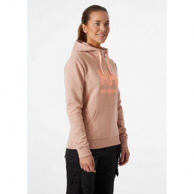 Moteriškas džemperis HELLY HANSEN Logo Hoodie, rožinis 4 Moteriškas džemperis HELLY HANSEN Logo Hoodie, rožinis 4