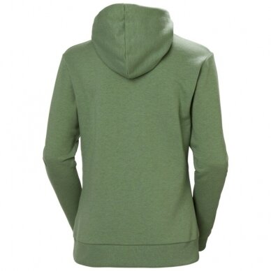 Moteriškas džemperis HELLY HANSEN Logo Hoodie, žalias 1 Moteriškas džemperis HELLY HANSEN Logo Hoodie, žalias 1