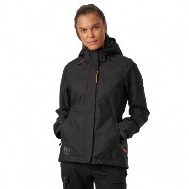 Moteriška striukė HELLY HANSEN Luna Shell, juoda 2 Moteriška striukė HELLY HANSEN Luna Shell, juoda 2