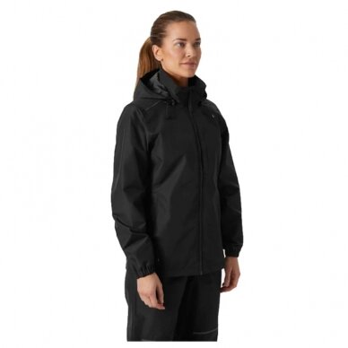 Sieviešu jaka HELLY HANSEN Manchester 2.0 Shell Jaka, melna 2 Sieviešu jaka HELLY HANSEN Manchester 2.0 Shell Jaka, melna 2