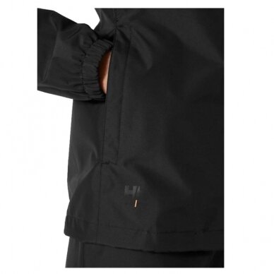 Sieviešu jaka HELLY HANSEN Manchester 2.0 Shell Jaka, melna 6 Sieviešu jaka HELLY HANSEN Manchester 2.0 Shell Jaka, melna 6