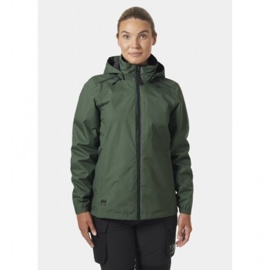 Moteriška striukė HELLY HANSEN Manchester 2,0 Shell Jacket, žalia 6