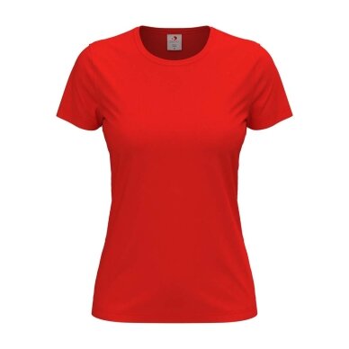 Sieviešu Stedman ST2600 īsroku T-krekls, scarlet red