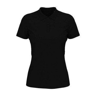 Sieviešu Stedman ST9160 īsroku polo krekls, black opal