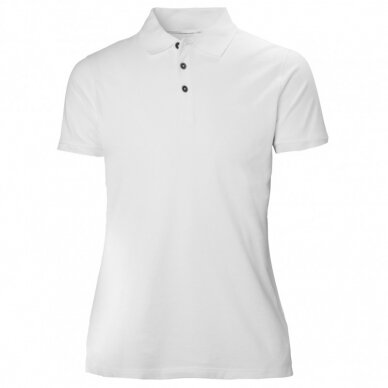 Moteriški marškinėliai HELLY HANSEN Manchester Polo, balti Moteriški marškinėliai HELLY HANSEN Manchester Polo, balti