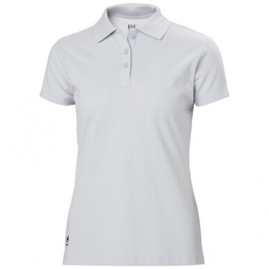 Sieviešu T-krekls HELLY HANSEN Manchester Polo, pelēks