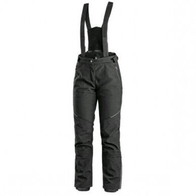 Sieviešu ziemas CXS TRENTON Softshell bikses, melnas