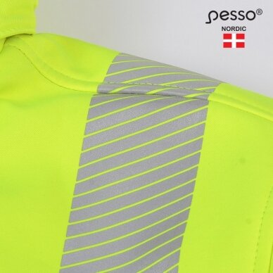 Šilta, ryškaus matomumo softshell Pesso CALGARY striukė, geltona 15 Šilta, ryškaus matomumo softshell Pesso CALGARY striukė, geltona 15