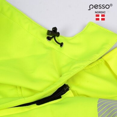 Šilta, ryškaus matomumo softshell Pesso CALGARY striukė, geltona 19 Šilta, ryškaus matomumo softshell Pesso CALGARY striukė, geltona 19