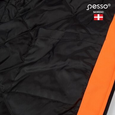 Silta, labi redzama softshell Pesso CALGARY jaka, oranža 15 Silta, labi redzama softshell Pesso CALGARY jaka, oranža 15
