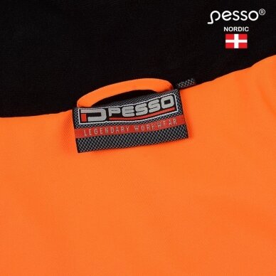 Silta, labi redzama softshell Pesso CALGARY jaka, oranža 17