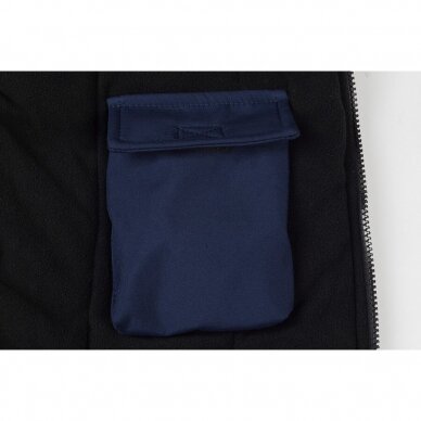 Šilta neperšlampanti Softshell striukė Pesso Otava, mėlyna 4 Šilta neperšlampanti Softshell striukė Pesso Otava, mėlyna 4