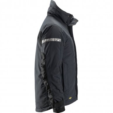 Siltināta ziemas jaka AllroundWork 37.5® SNICKERS WORKWEAR, pelēka 2