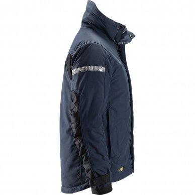 Izoliuota žieminė striukė AllroundWork 37.5® SNICKERS WORKWEAR, mėlyna 2 Izoliuota žieminė striukė AllroundWork 37.5® SNICKERS WORKWEAR, mėlyna 2