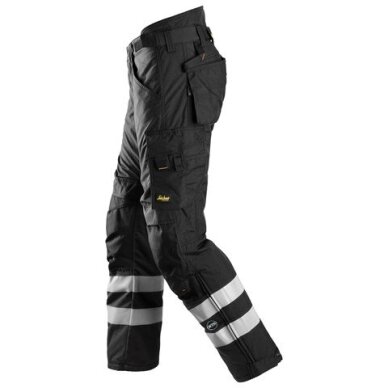 Siltinātas SNICKERS WORKWEAR AllroundWork 37.5® 6619 bikses, melns 2 Siltinātas SNICKERS WORKWEAR AllroundWork 37.5® 6619 bikses, melns 2