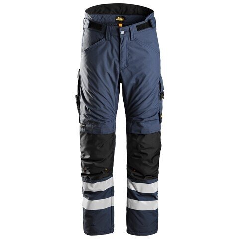 Siltinātas SNICKERS WORKWEAR AllroundWork 37.5® 6619 bikses, zils Siltinātas SNICKERS WORKWEAR AllroundWork 37.5® 6619 bikses, zils